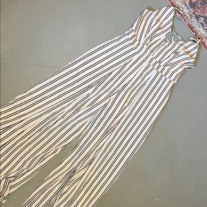 Striped Women's Jumpsuit